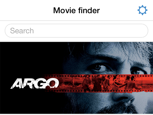 Movie finder app example